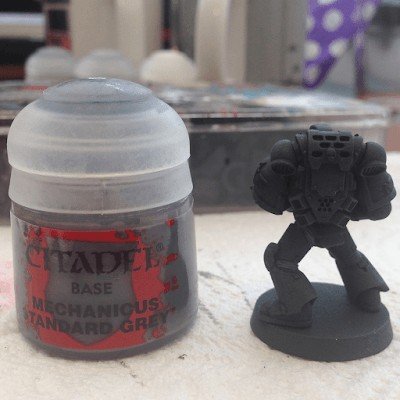 Peinture Dark Angels - Étape par étape