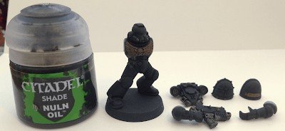 Peinture Dark Angels - Étape par étape