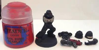 Painting Dark Angels - Step-by-Step