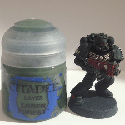 Painting Dark Angels - Step-by-Step