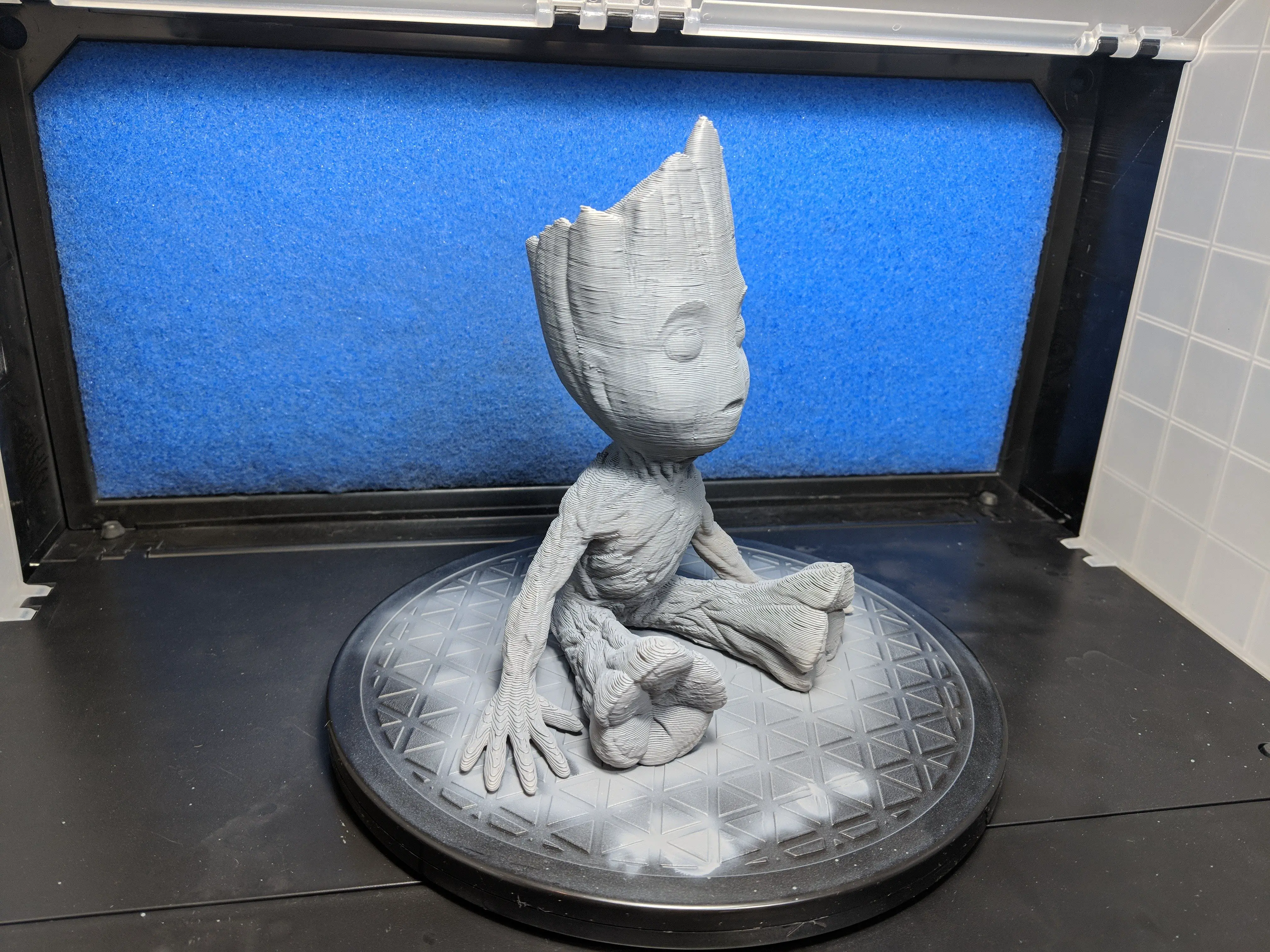 Modelo Groot impreso en 3D