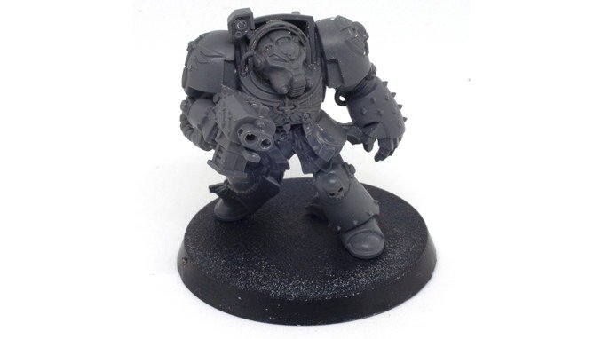 Wie man Miniaturen abstreift - Deathwing Terminator