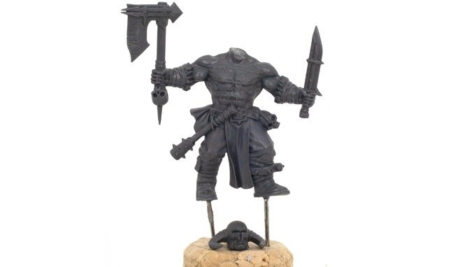 Comment décaper la peinture des miniatures - Khorne Bloodreaver