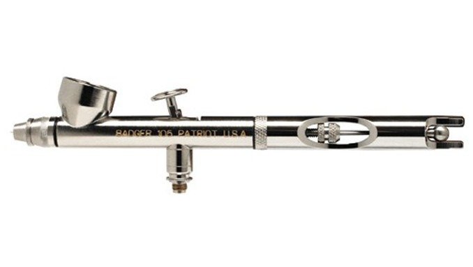 The Badger Patriot 105 is a Great Airbrush for Under $100!