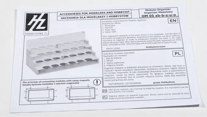 HobbyZone OM05s - Modulo per vernici piccole 26mm