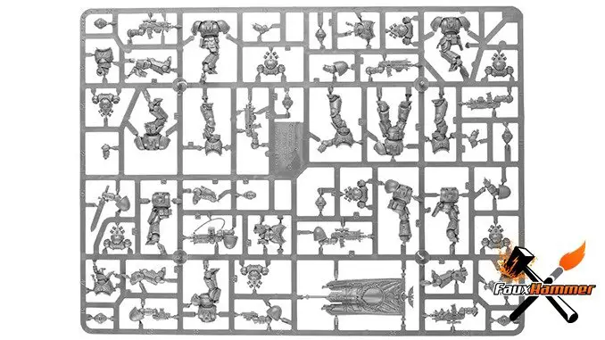 Warhammer Conquest Voller Inhalt Ausgabe 56 - Dark Imperium Sprue F.