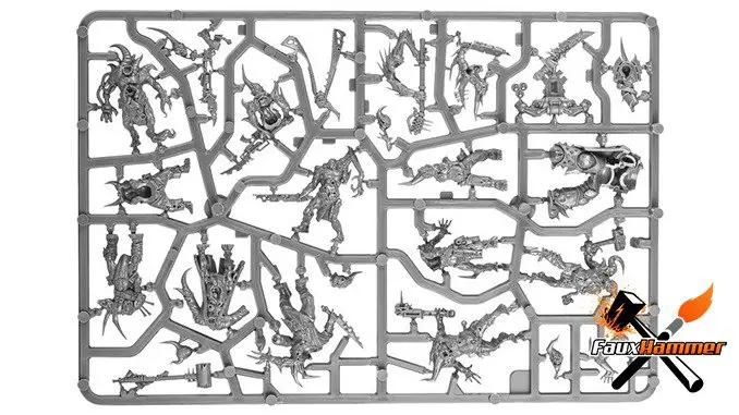 Warhammer Conquest Contenuto completo Numero 60 e 63 - Dark Imperium Sprue D