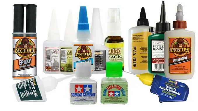 Super Glue: a must have for resin and metal miniatures.