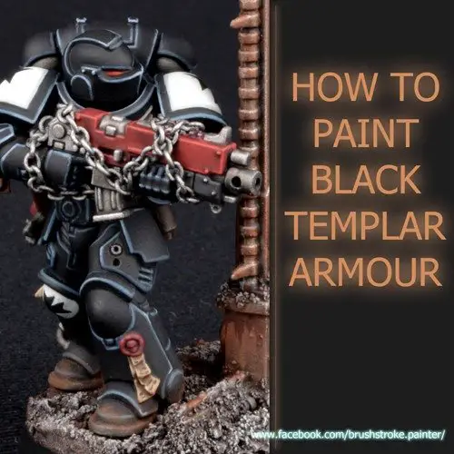 How to Paint Black Space Marine Amour