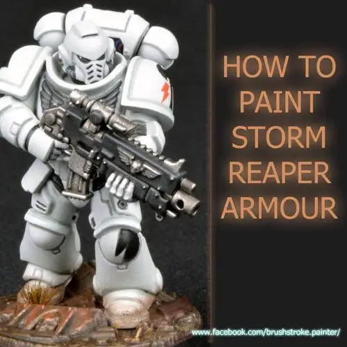 How to Paint White Space Marine Amour