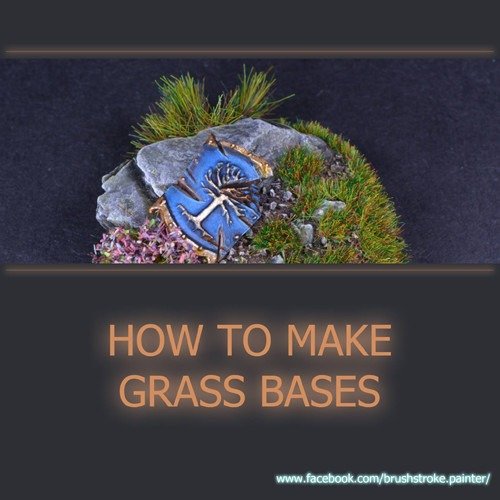 How to make Grass Bases for Miniatures